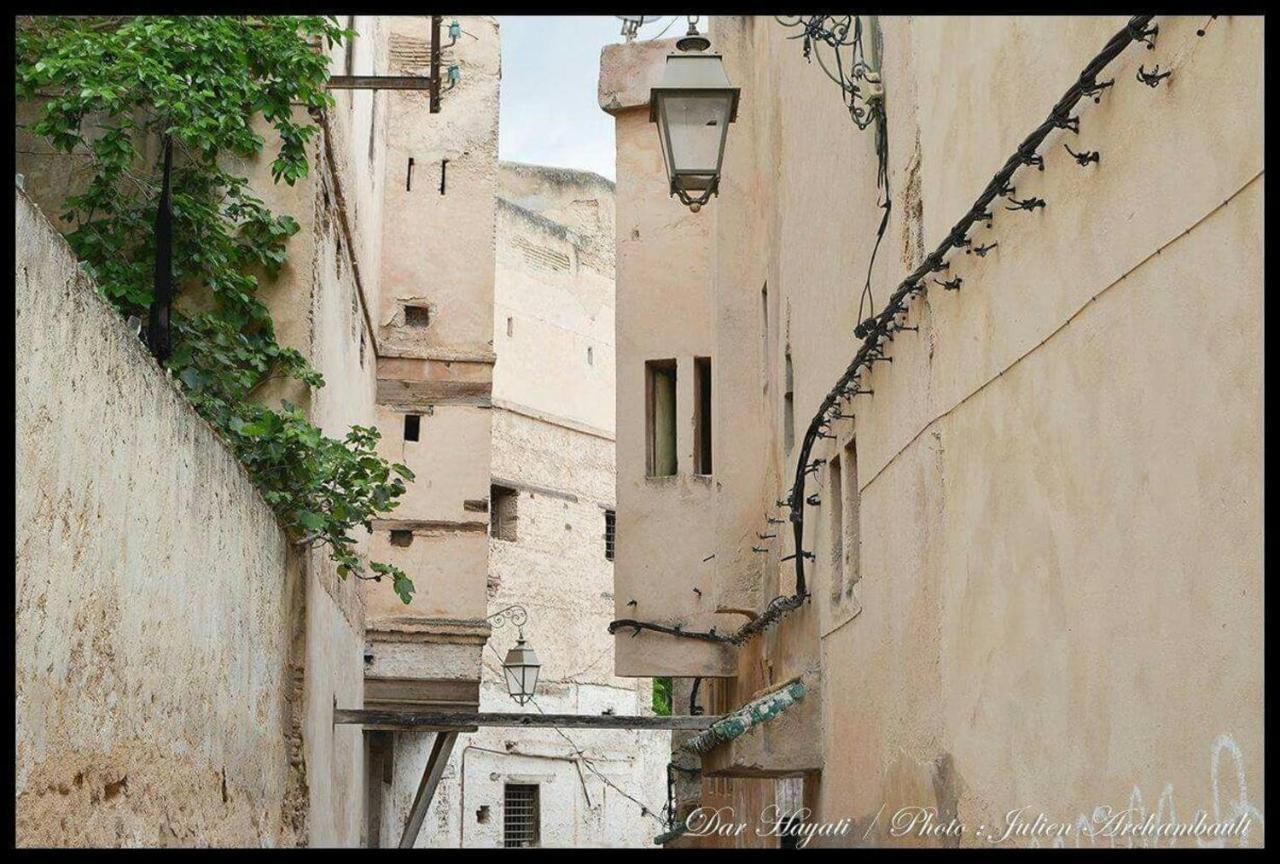 Dar Hayati Bed & Breakfast Fès Eksteriør bilde